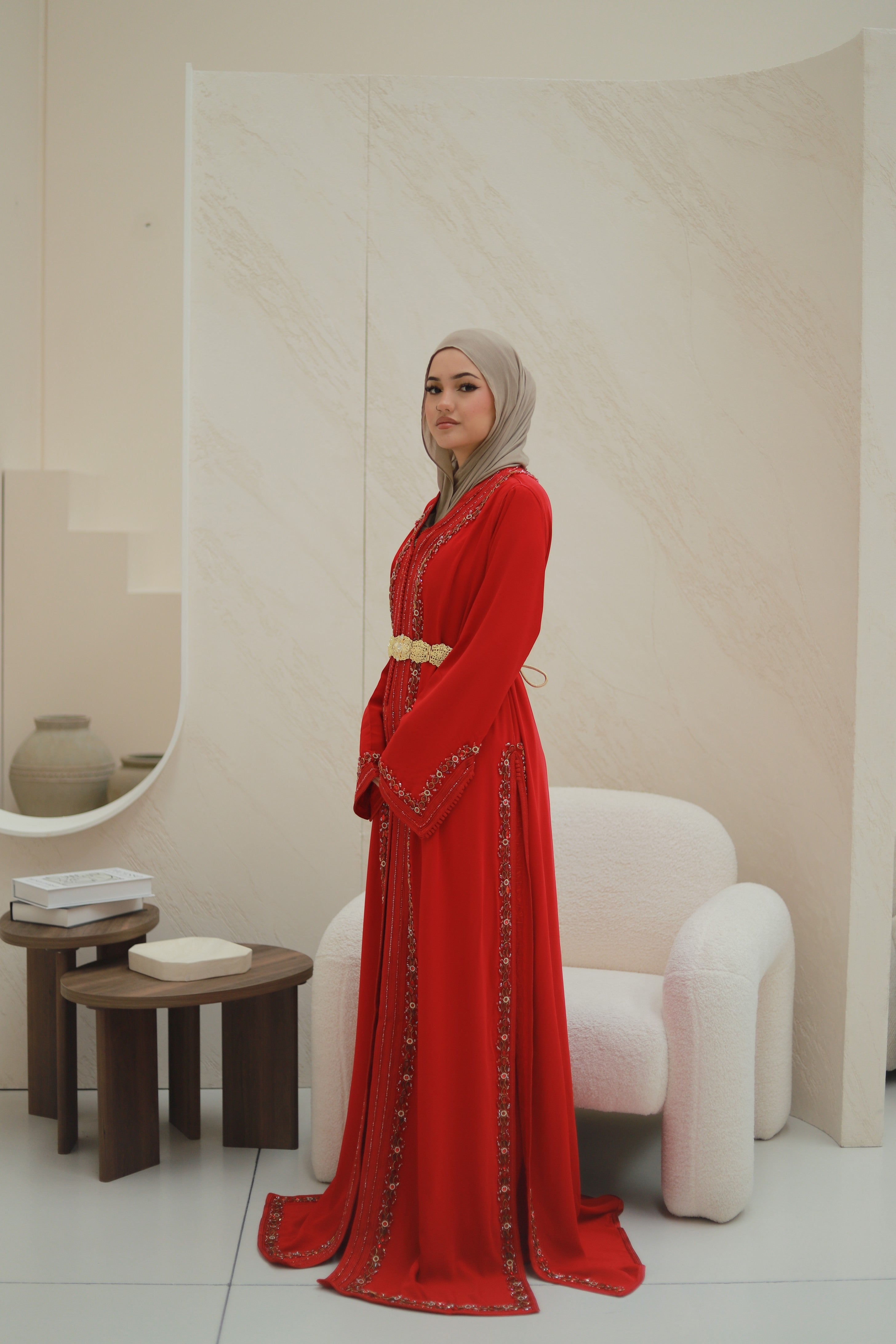 Saffron Sunset Kaftan