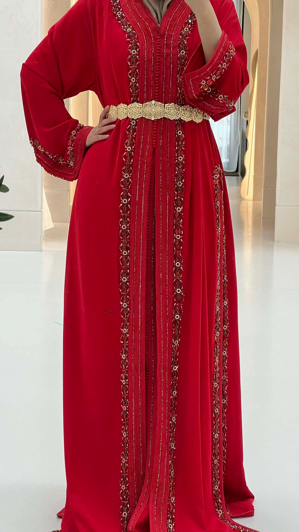 Saffron Sunset Kaftan