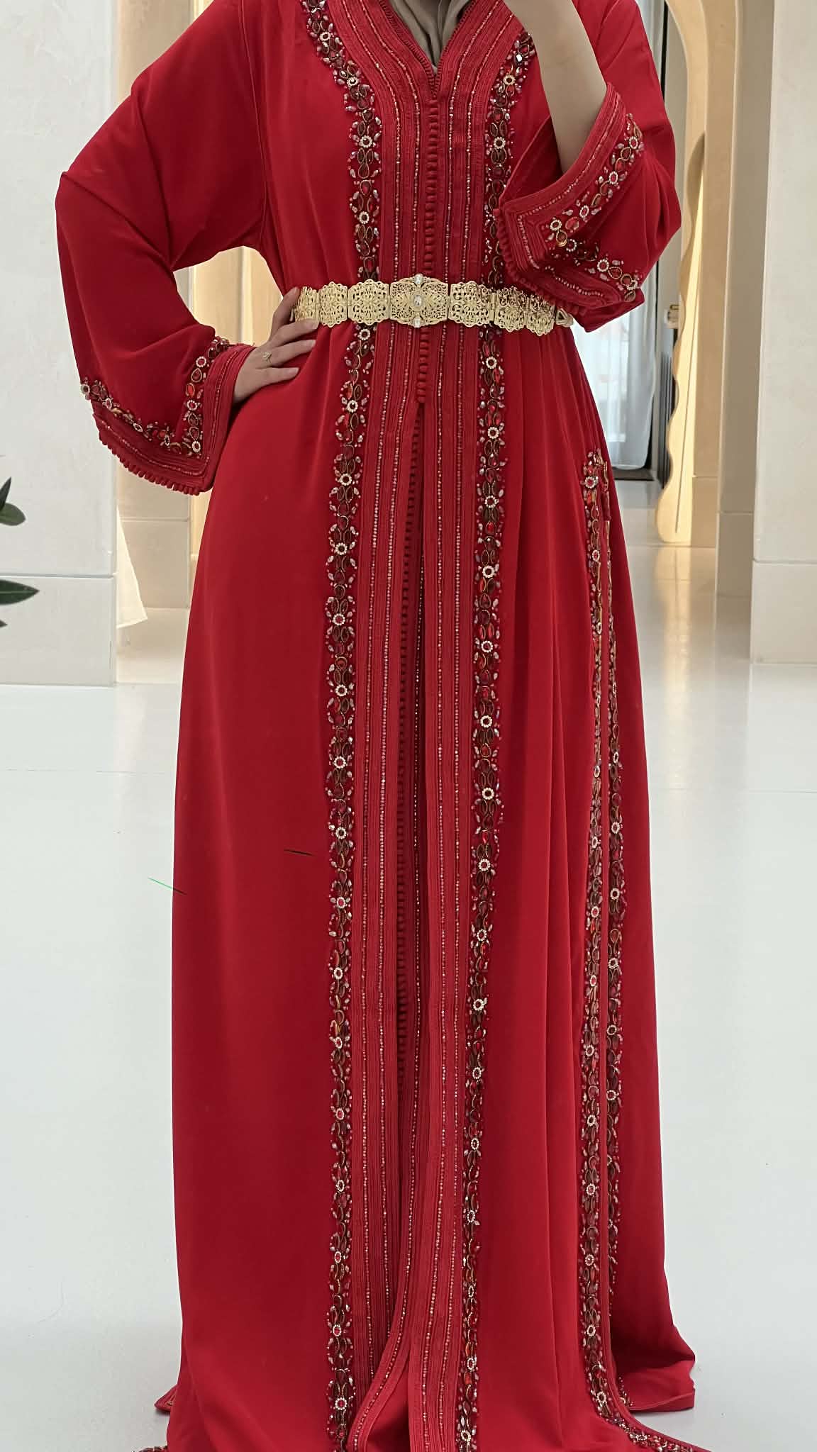 Saffron Sunset Kaftan